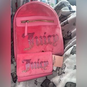 VIRAL JUICY BACKPACK & WALLET 💗😁